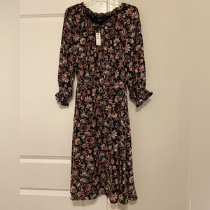 NWT Talbots floral fall dress